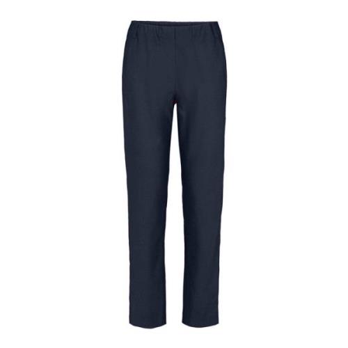 LauRie Slim-fit Trousers Blue, Dam