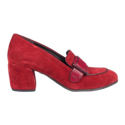 DEL Carlo Shoes Red, Dam
