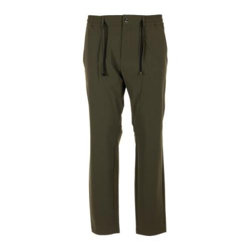 Cruna Slim-fit Trousers Green, Herr