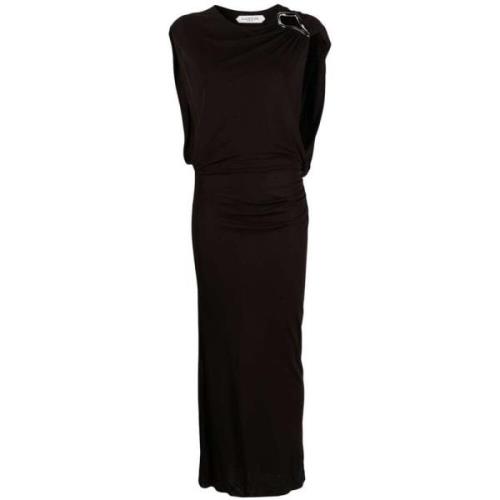 Lanvin Maxi Dresses Brown, Dam