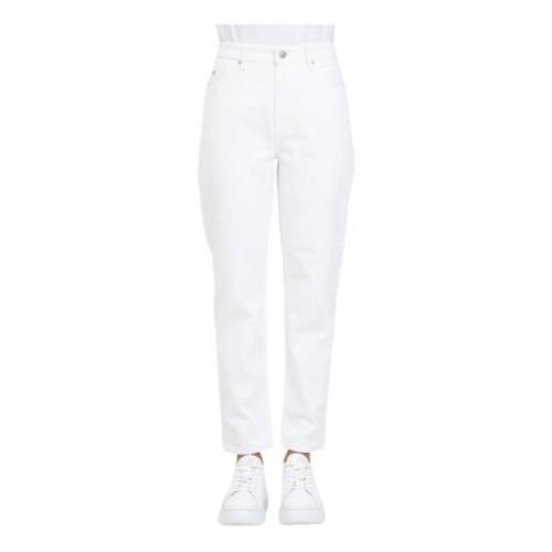 Armani Exchange Vita Boyfriend Cropped Jeans White, Dam