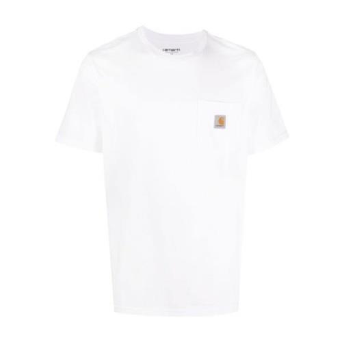 Carhartt Wip T-Shirts White, Herr