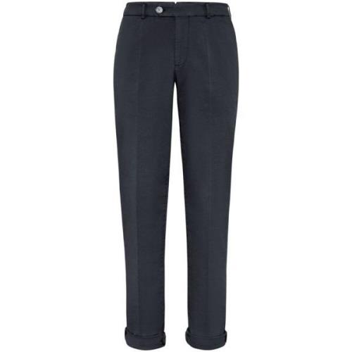 Brunello Cucinelli Suit Trousers Blue, Herr