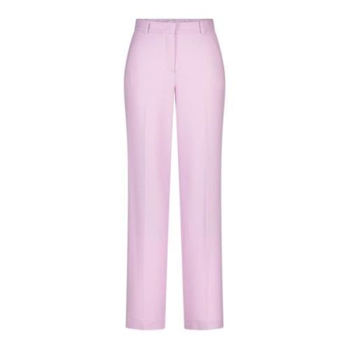 Riani Straight Trousers Purple, Dam