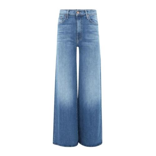 Mother Wide Jeans Blue, Dam