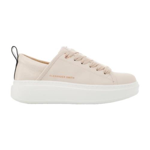 Alexander Smith Sneakers Beige, Dam