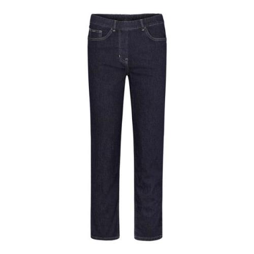 LauRie Slim-fit Jeans Black, Dam