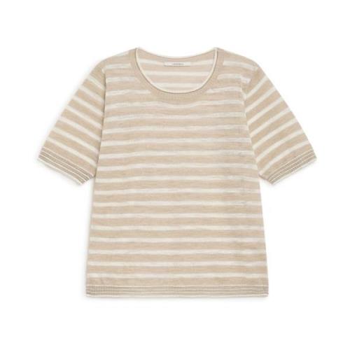 Maliparmi T-Shirts Beige, Dam