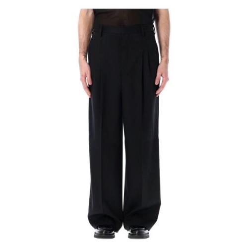 Ami Paris Trousers Black, Herr