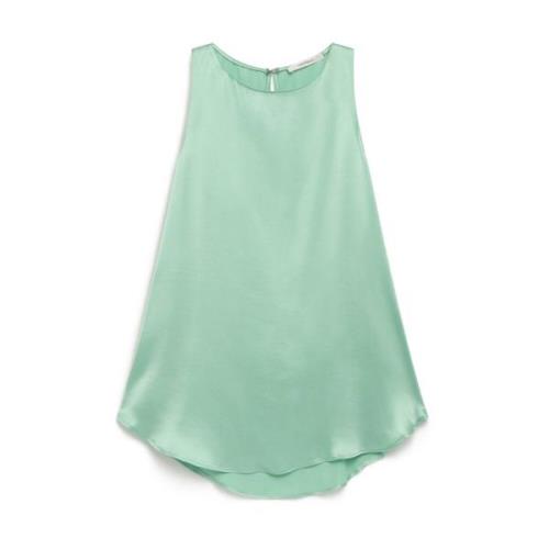 Maliparmi Sleeveless Tops Green, Dam