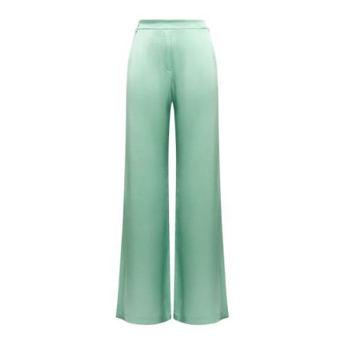 Maliparmi Wide Trousers Green, Dam