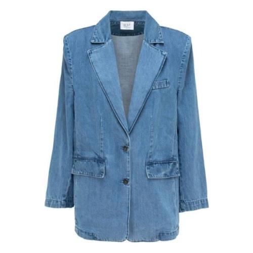 MVP wardrobe Montepellier Denim Jacka Blue, Dam