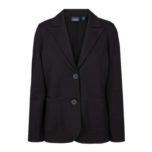 LauRie Klassisk Svart Blazer Black, Dam