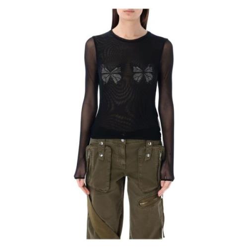 Blumarine T-Shirts Black, Dam