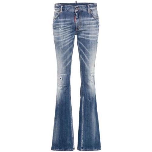 Dsquared2 Boot-cut Jeans Blue, Dam