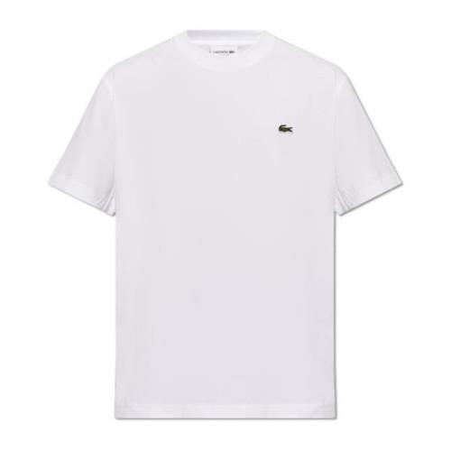 Lacoste T-shirt med logotyp White, Herr