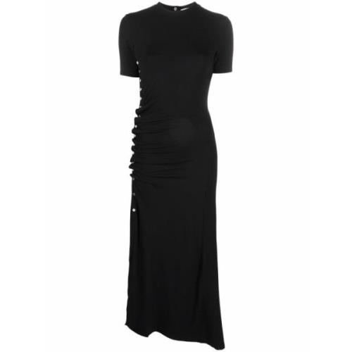 Paco Rabanne Maxi Dresses Black, Dam