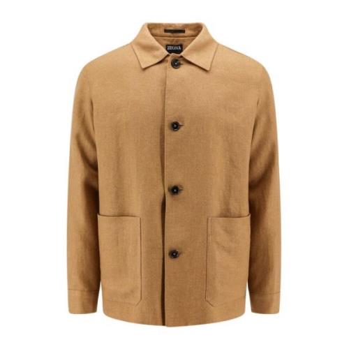 Ermenegildo Zegna Blazers Brown, Herr