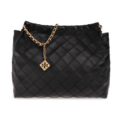 Tory Burch Mjuk axelväska Black, Dam