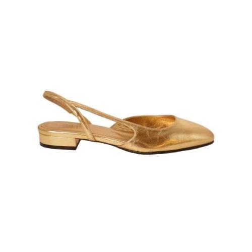 Toral Lina Shadow Oro Guld Mules Yellow, Dam