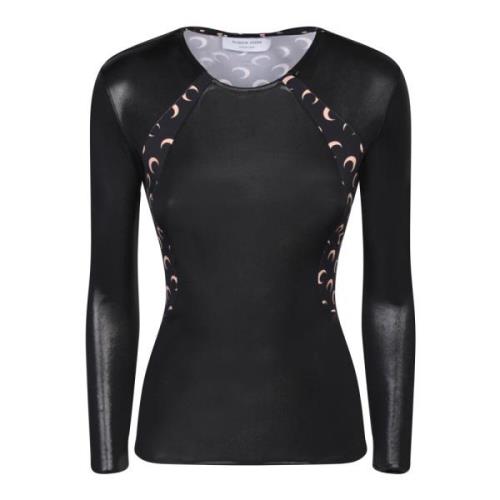 Marine Serre Knitwear Black, Dam