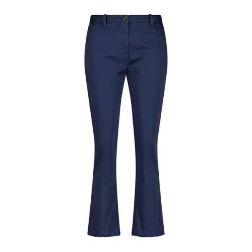 Nine In The Morning Wide Trousers Blue, Dam