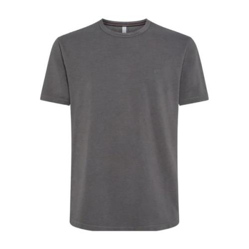 Sun68 Grå Piquet T-shirts och Polos Gray, Herr