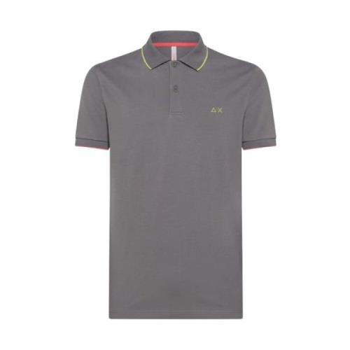 Sun68 Polo Shirts Gray, Herr