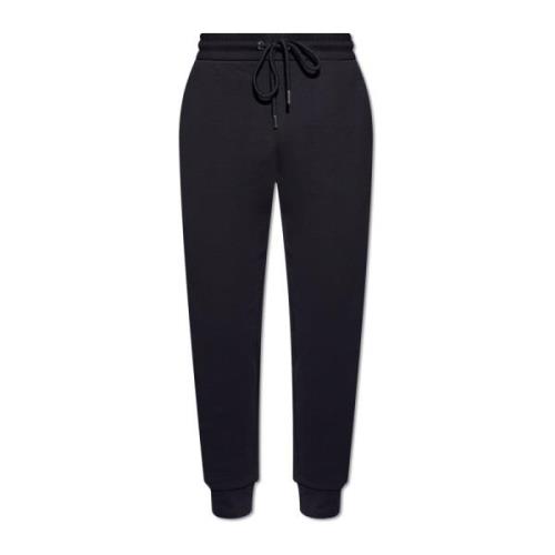 Moncler Sweatpants med logotyp Blue, Herr