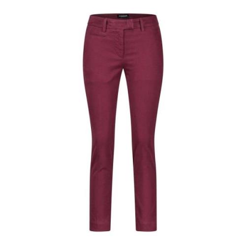 Dondup Slim-fit Trousers Red, Dam