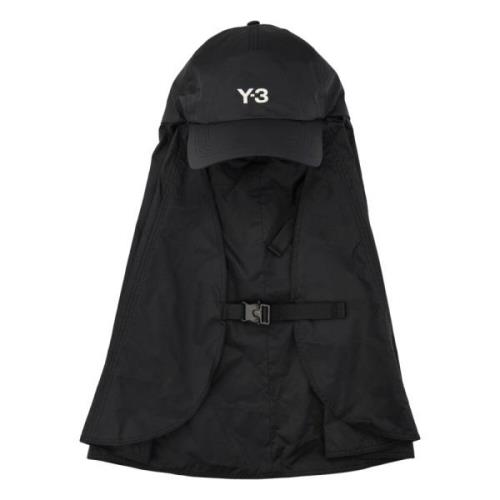 Y-3 Hats Black, Herr