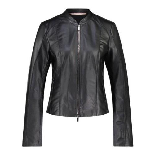 Milestone Leather Jackets Black, Dam