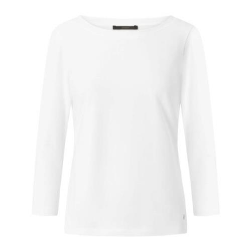 Windsor Long Sleeve Tops White, Dam