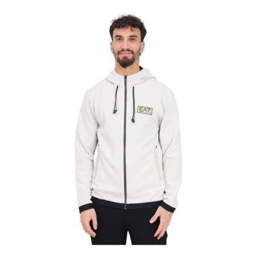 Emporio Armani EA7 Zip-throughs White, Herr