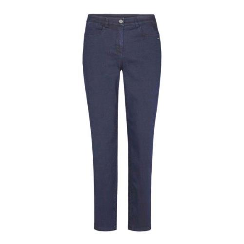 LauRie Slim-fit Jeans Blue, Dam