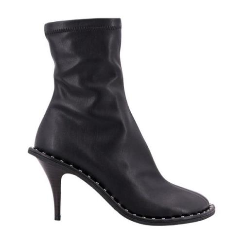 Stella McCartney Alter Mat Ankelboots med Metall Detaljer Black, Dam