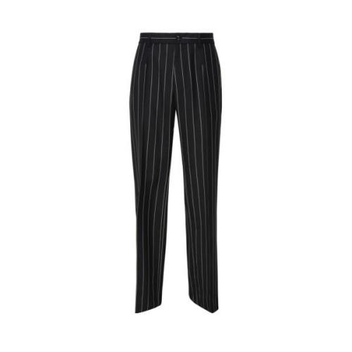 Dolce & Gabbana Straight Trousers Black, Herr