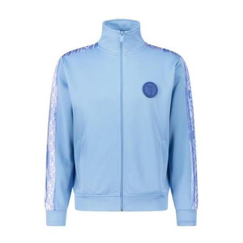 Carlo Colucci Sweatshirt med Unik Badge Blue, Herr