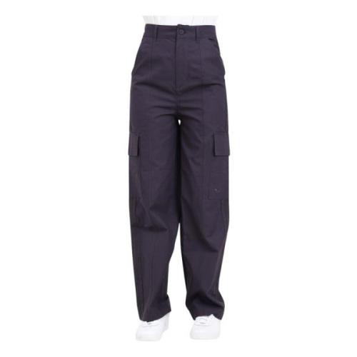 Adidas Originals Wide Trousers Purple, Dam