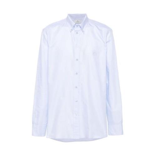 Etro Casual Shirts Blue, Herr