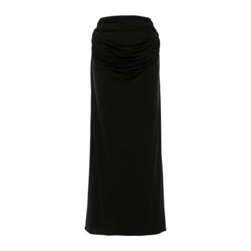 Magda Butrym Maxi Skirts Black, Dam