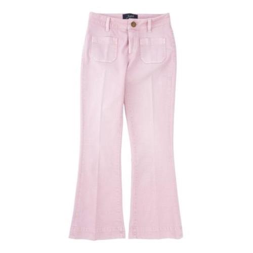 Seafarer Wide Trousers Pink, Dam