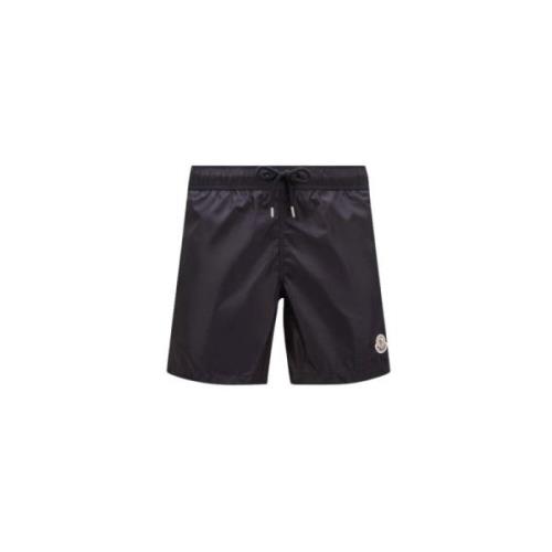 Moncler Marinblå Badshorts - Stiliga och Bekväma Blue, Herr