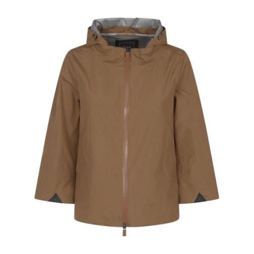 Herno Rain Jackets Brown, Dam