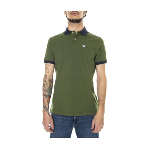 Barbour Polo Shirts Green, Herr