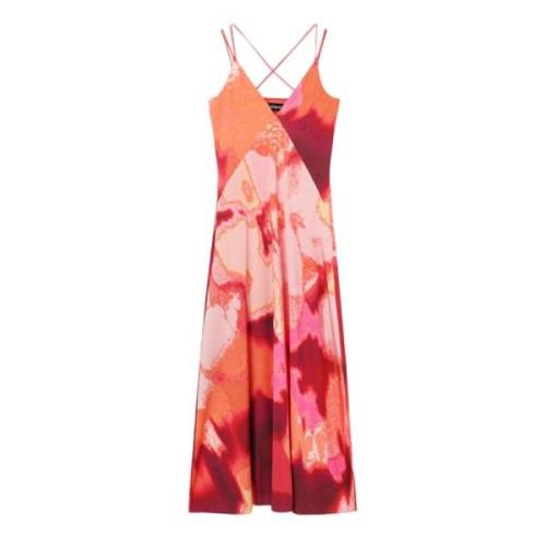 Desigual Midi Dresses Multicolor, Dam