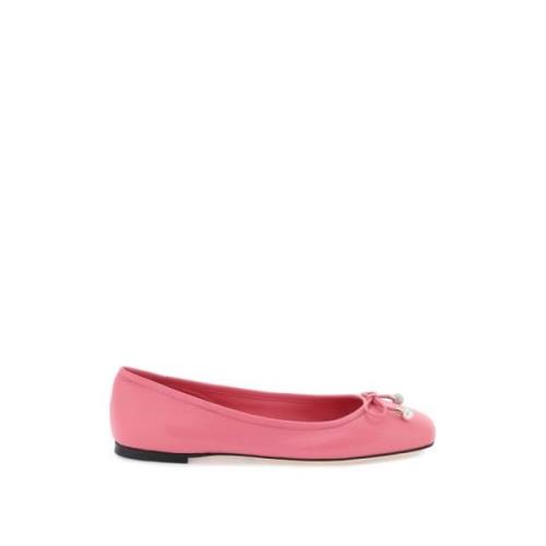 Jimmy Choo Elegant Ballerina Flats Pink, Dam