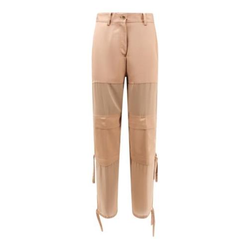 Pinko Straight Trousers Brown, Dam