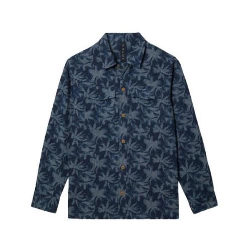 Baldessarini Casual Shirts Blue, Herr