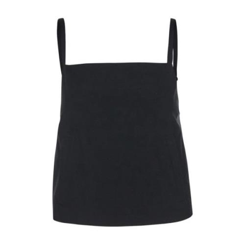 Sportmax Sleeveless Tops Black, Dam